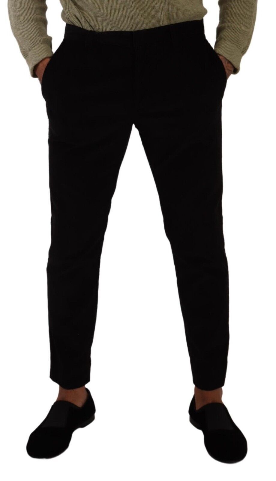 Elegante slim-fit corduroy skinny broek