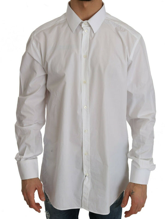 Camisa formal blanca exclusiva de corte slim