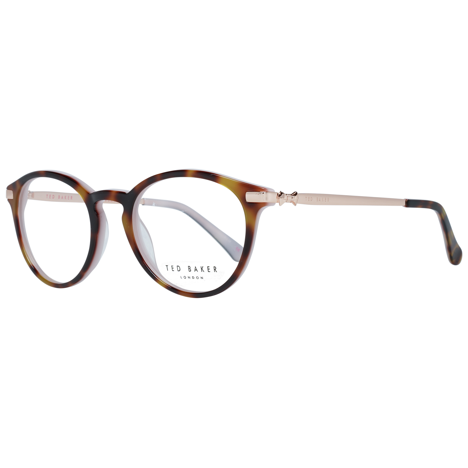 Chic Brown Round Full-Rim Fashion Frames