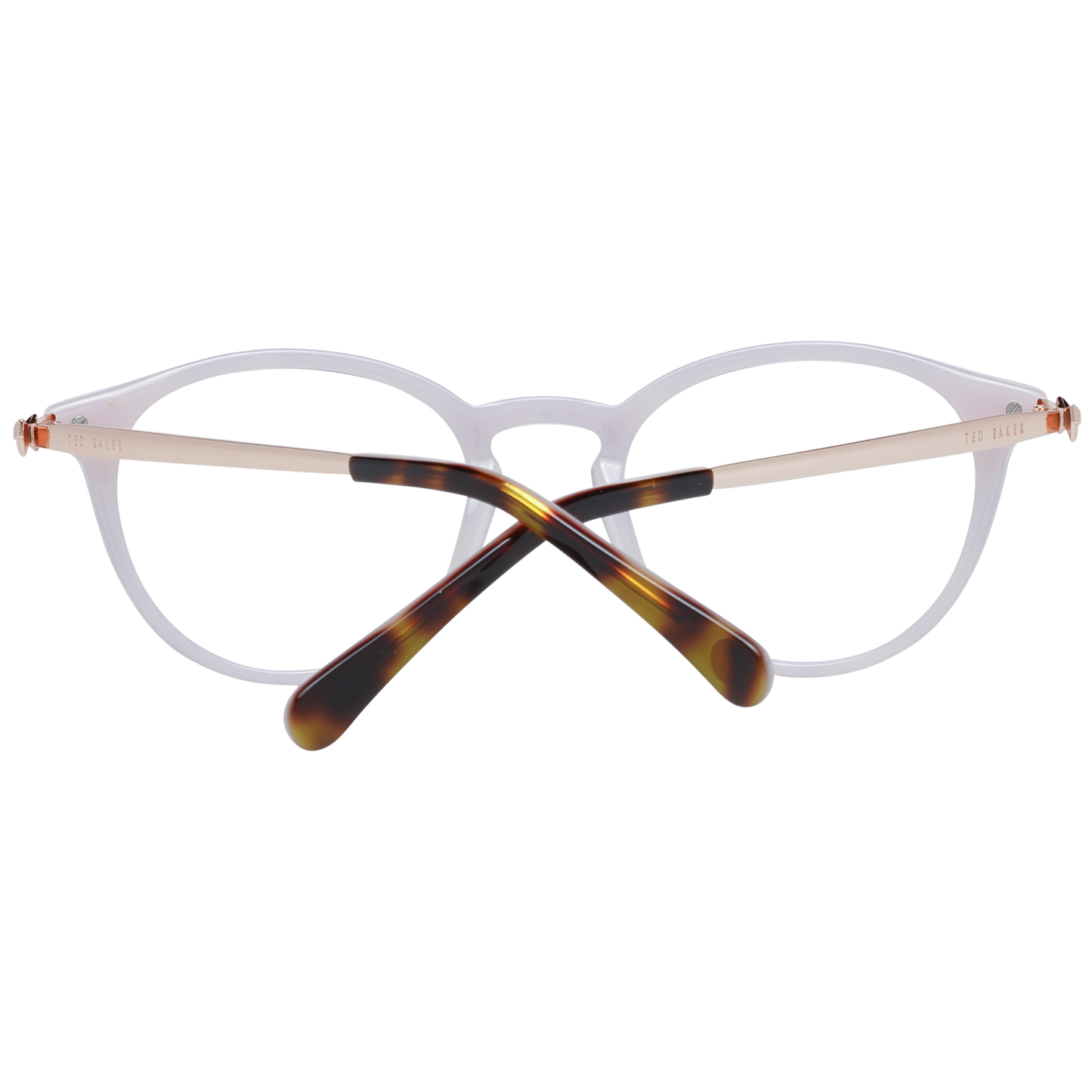 Chique bruine ronde modeframes met volledige rand