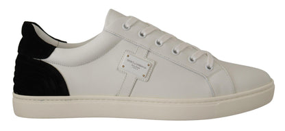 Exclusieve witte sneakers voor heren