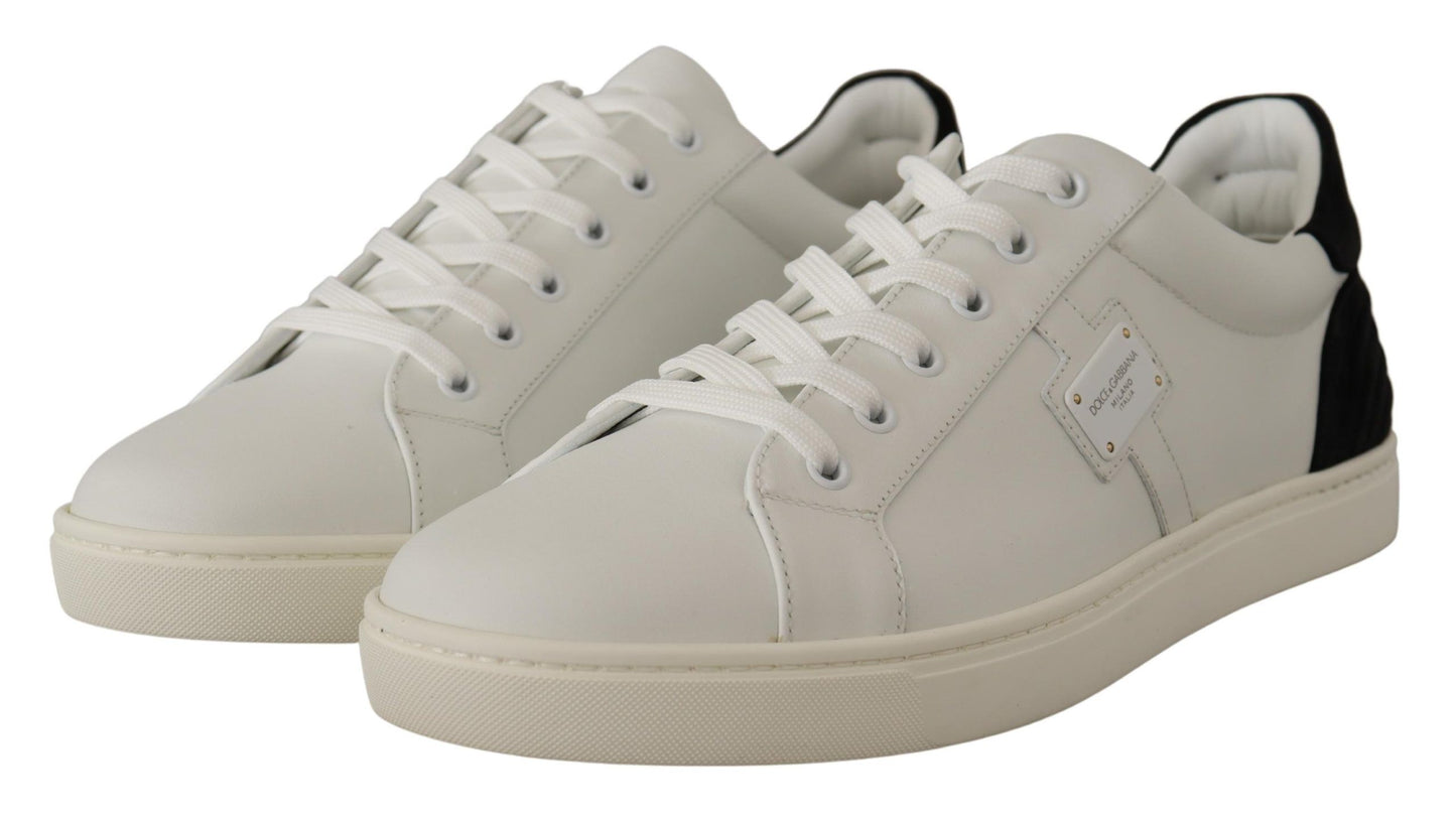 Exclusieve witte sneakers voor heren