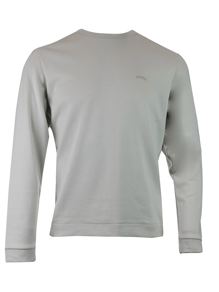 Elegant beige katoenen sweatshirt