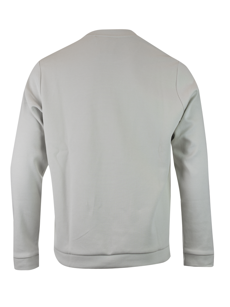 Elegant beige katoenen sweatshirt