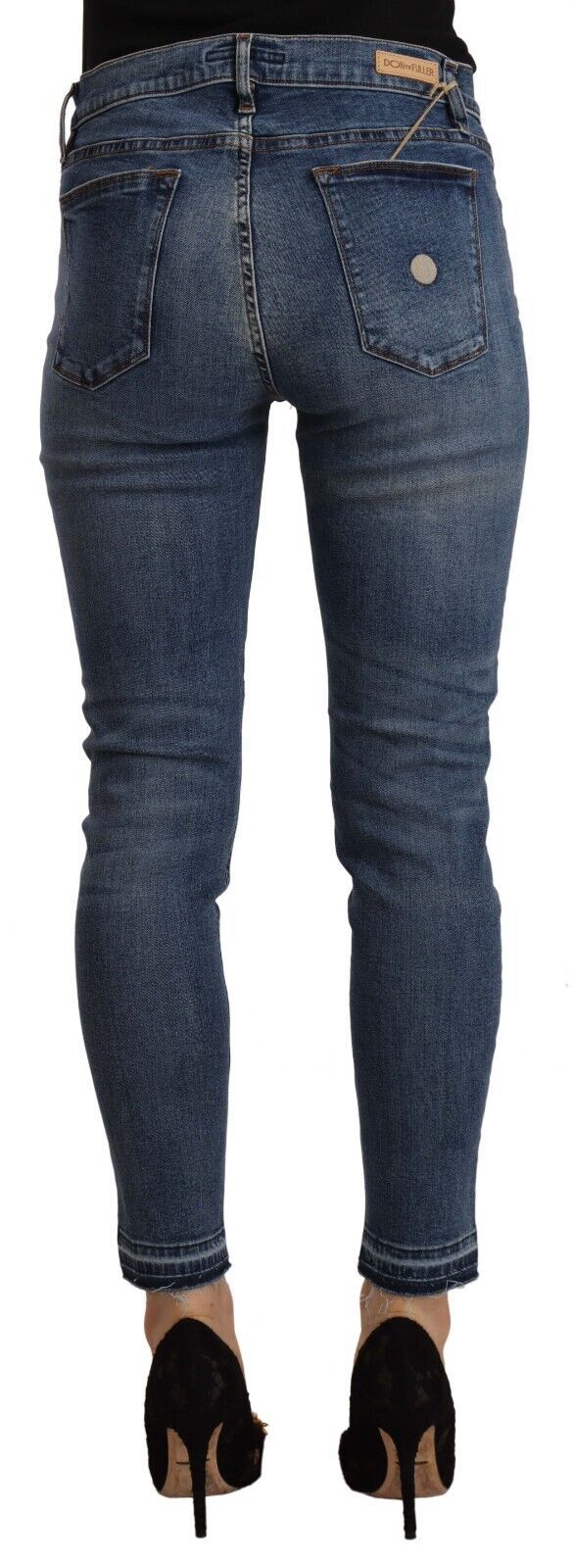 Chic Slim Fit Blue Washed Jeans