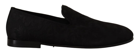 Elegante jacquard instaploafers flats