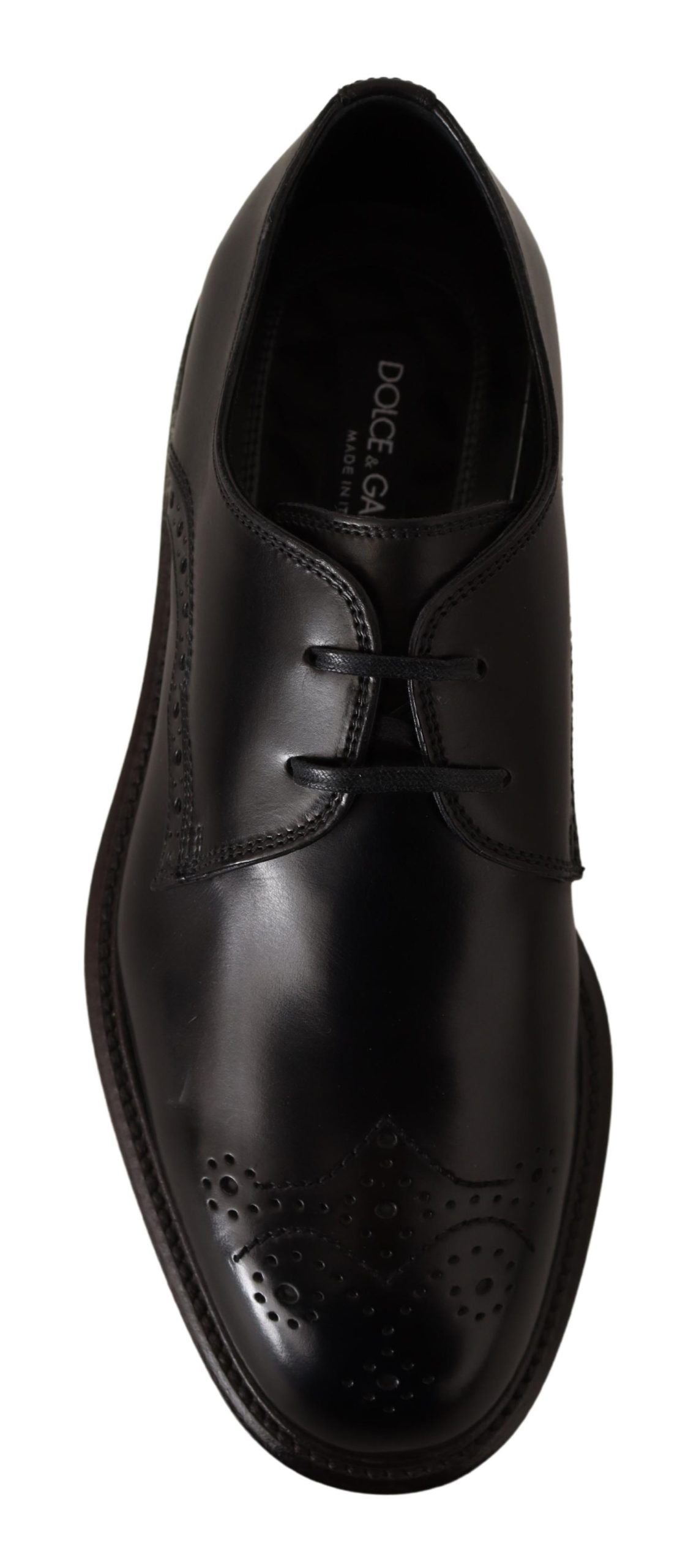 Elegant Black Derby Dress Shoes