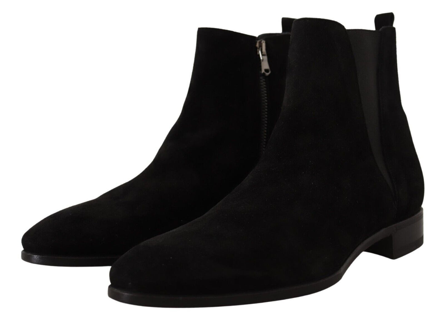 Elegant Suede Leather Chelsea Boots