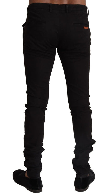 Elegante slim-fit skinny broek voor heren