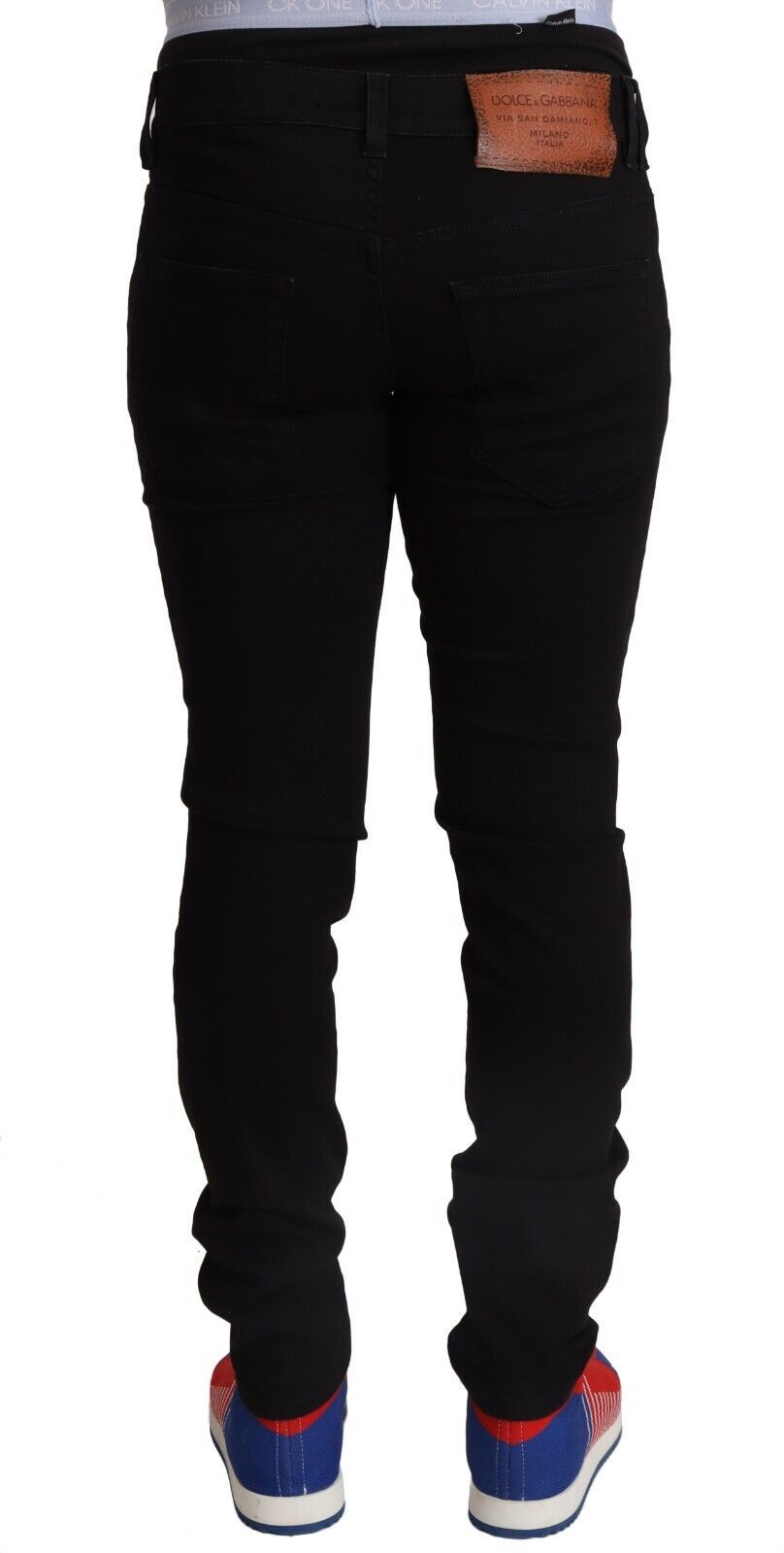 Elegante zwarte slim-fit jeans