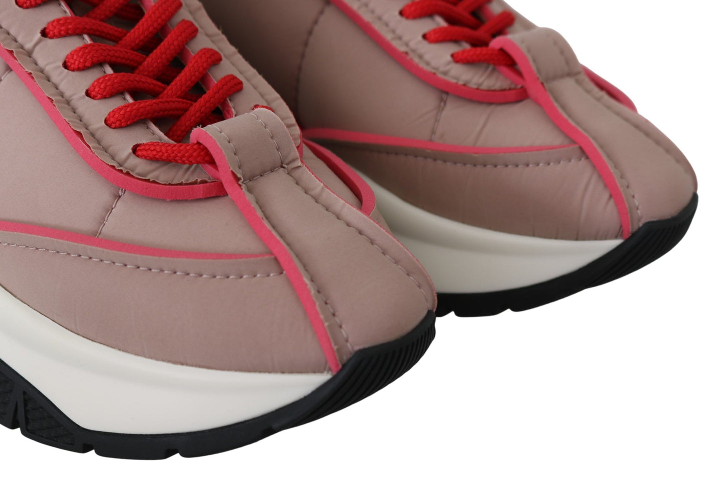 Ballet roze chique gewatteerde sneakers