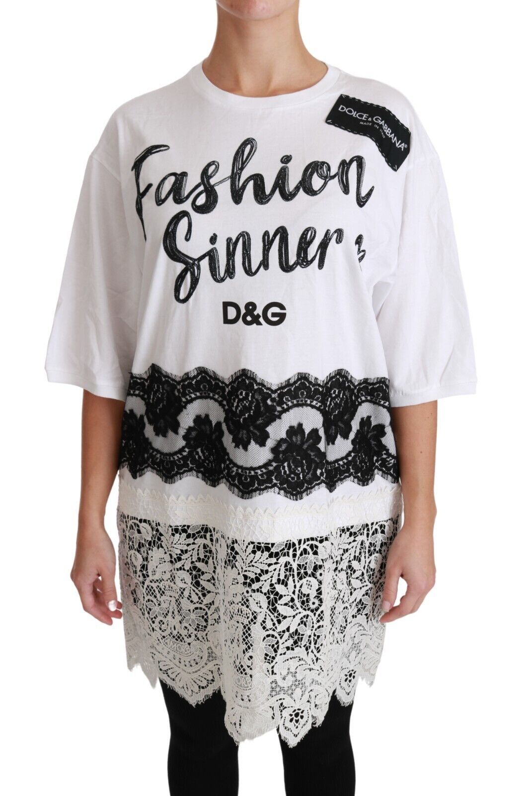 Camiseta extragrande Chic DG Fashion Sinners