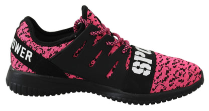 Chique roze blozen atletische sneakers