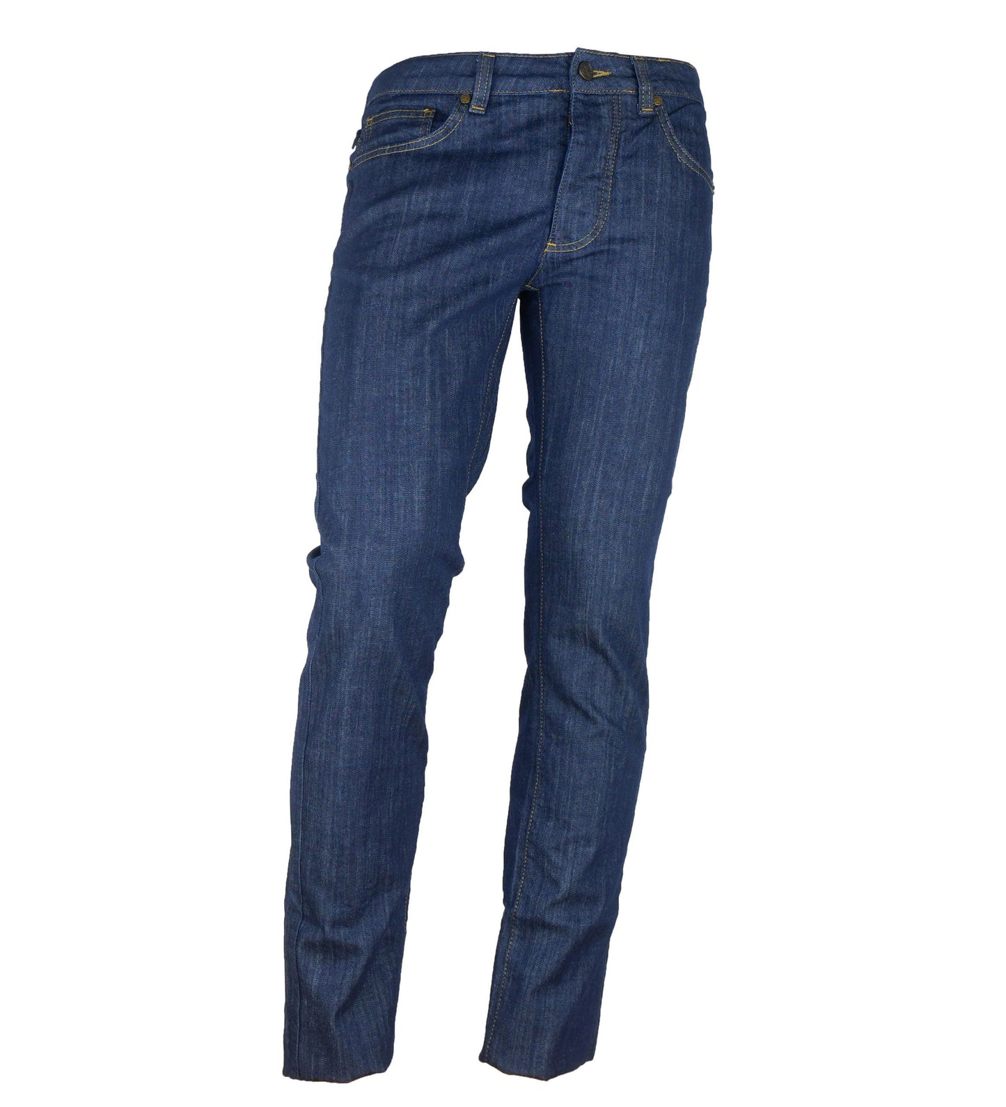 Elegante donkerblauwe denim essentials