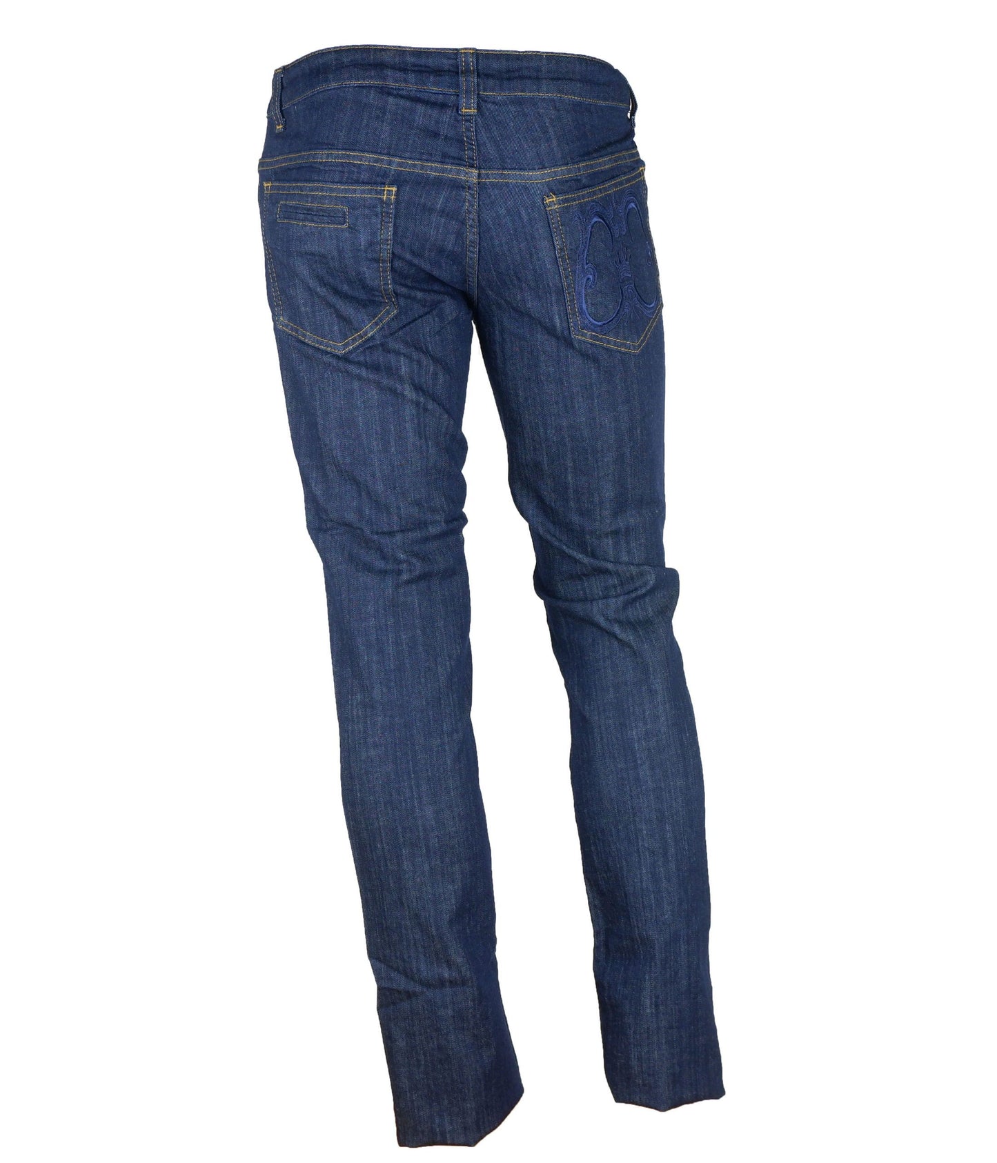 Elegante donkerblauwe denim essentials