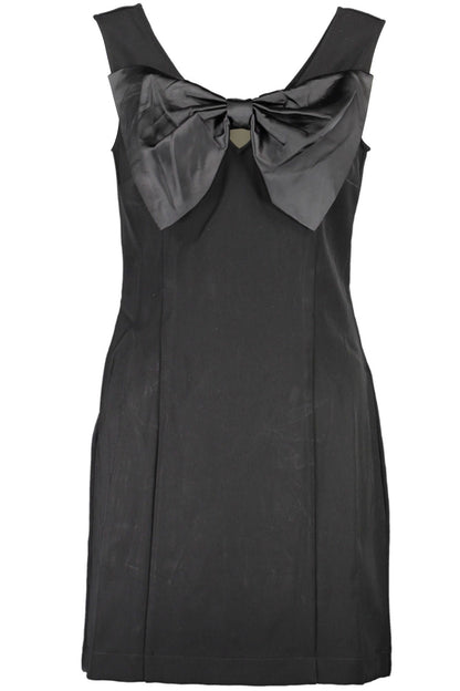 Elegant Sleeveless Contrast Detail Dress