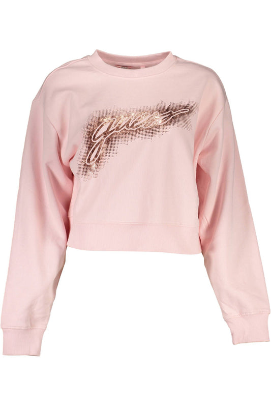 Chic Pink Organic Cotton Sweatshirt