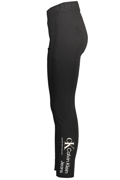 Black Cotton Women Legging