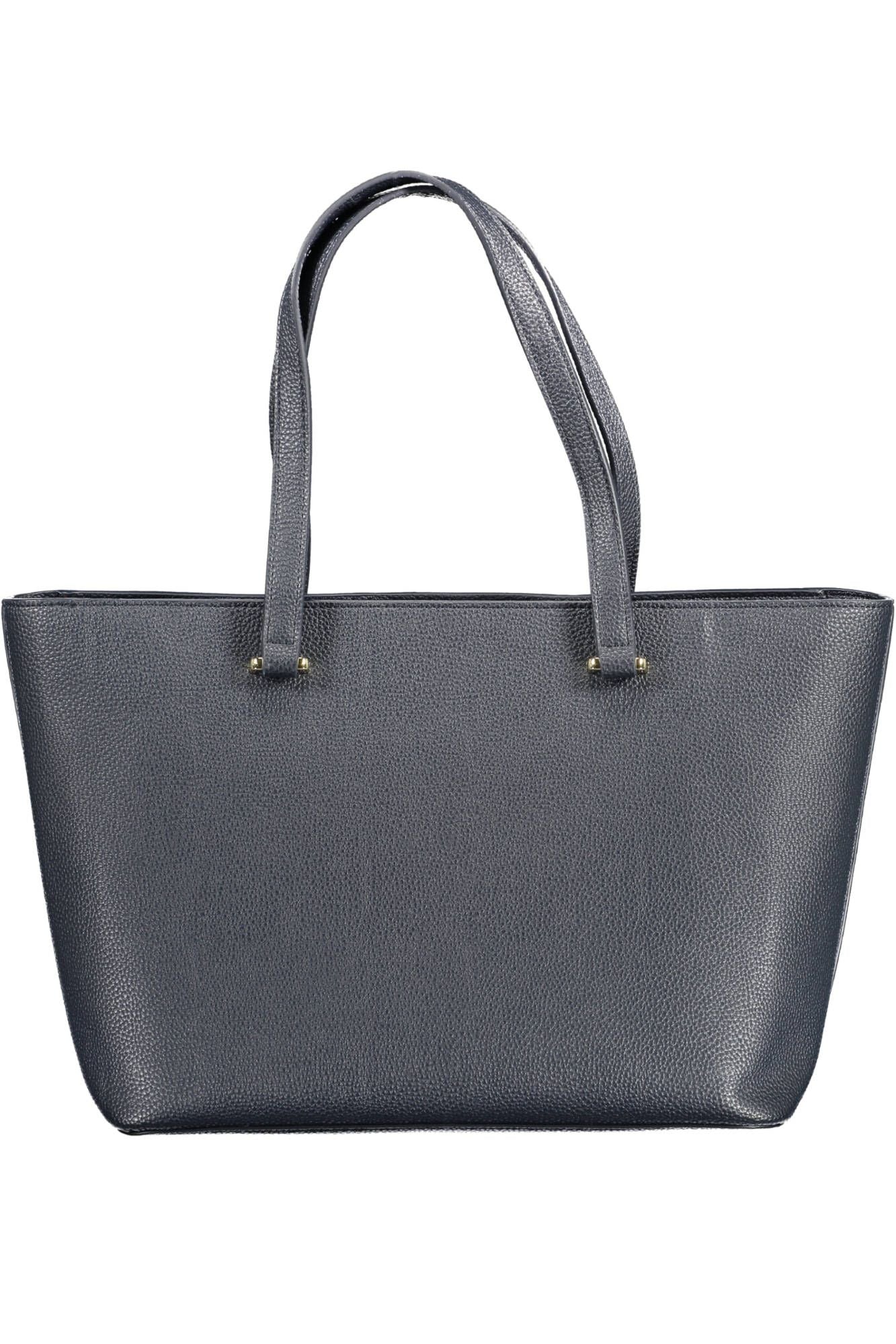 Blue Polyethylene Women Handbag