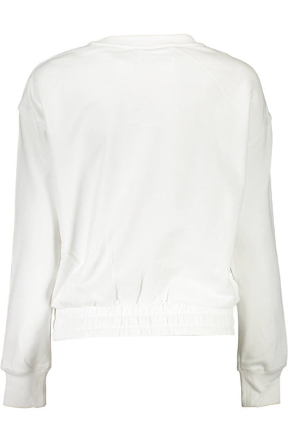 White Cotton Women Sweater