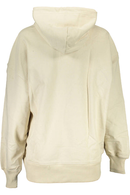 Beige Cotton Women Sweater