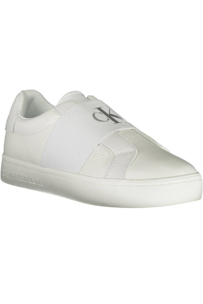 White Leather Women Sneaker