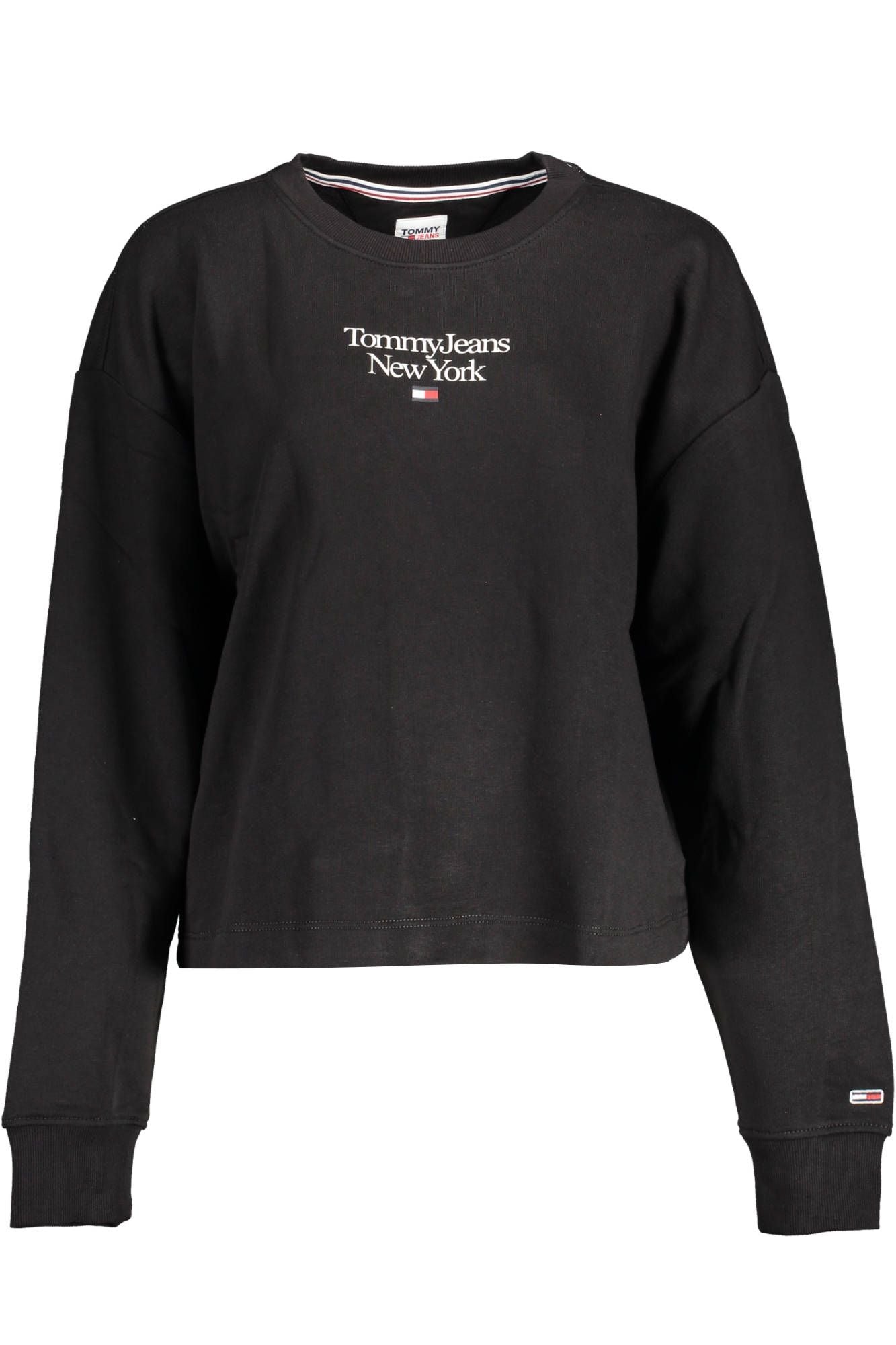 Black Cotton Women Sweater