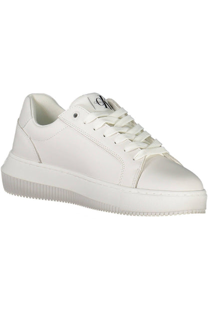 White Leather Womens Sneaker