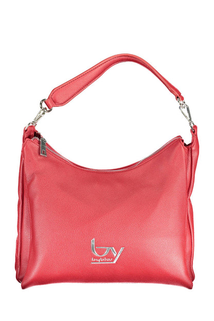 Red Polyethylene Women Handbag