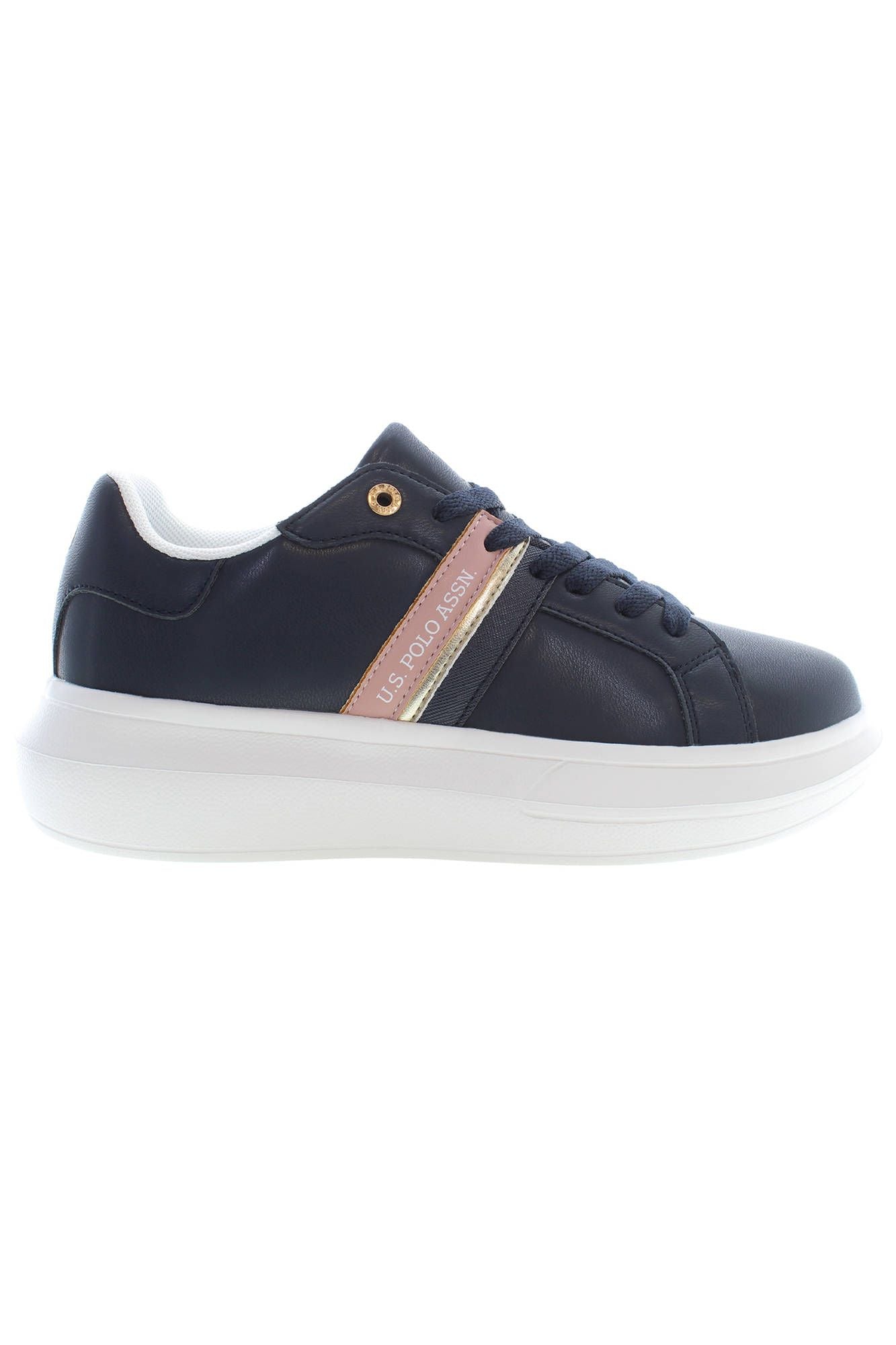 Blue Polyester Women Sneaker