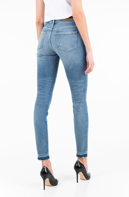 Chique enkellange jegging met normale taille