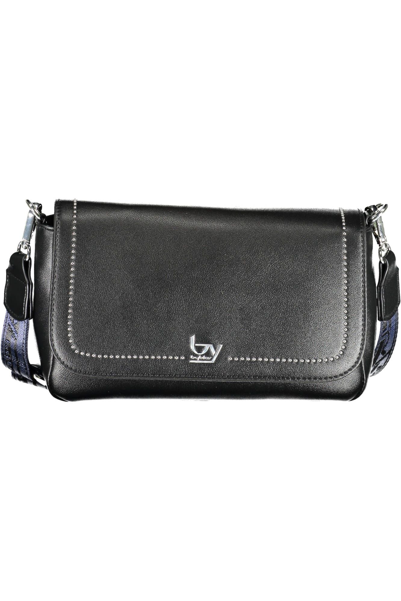 Black Polyethylene Women Handbag