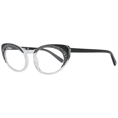 Gafas de diseñador elegantes de montura completa en negro