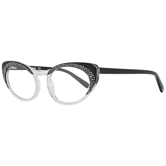 Gafas de diseñador elegantes de montura completa en negro