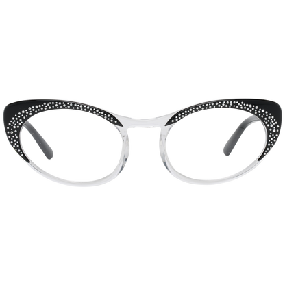 Gafas de diseñador elegantes de montura completa en negro