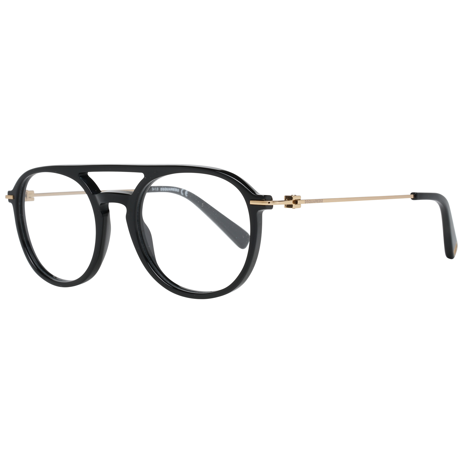 Zwarte unisex optische frames