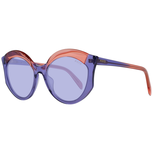 Elegantes gafas de sol de mariposa moradas