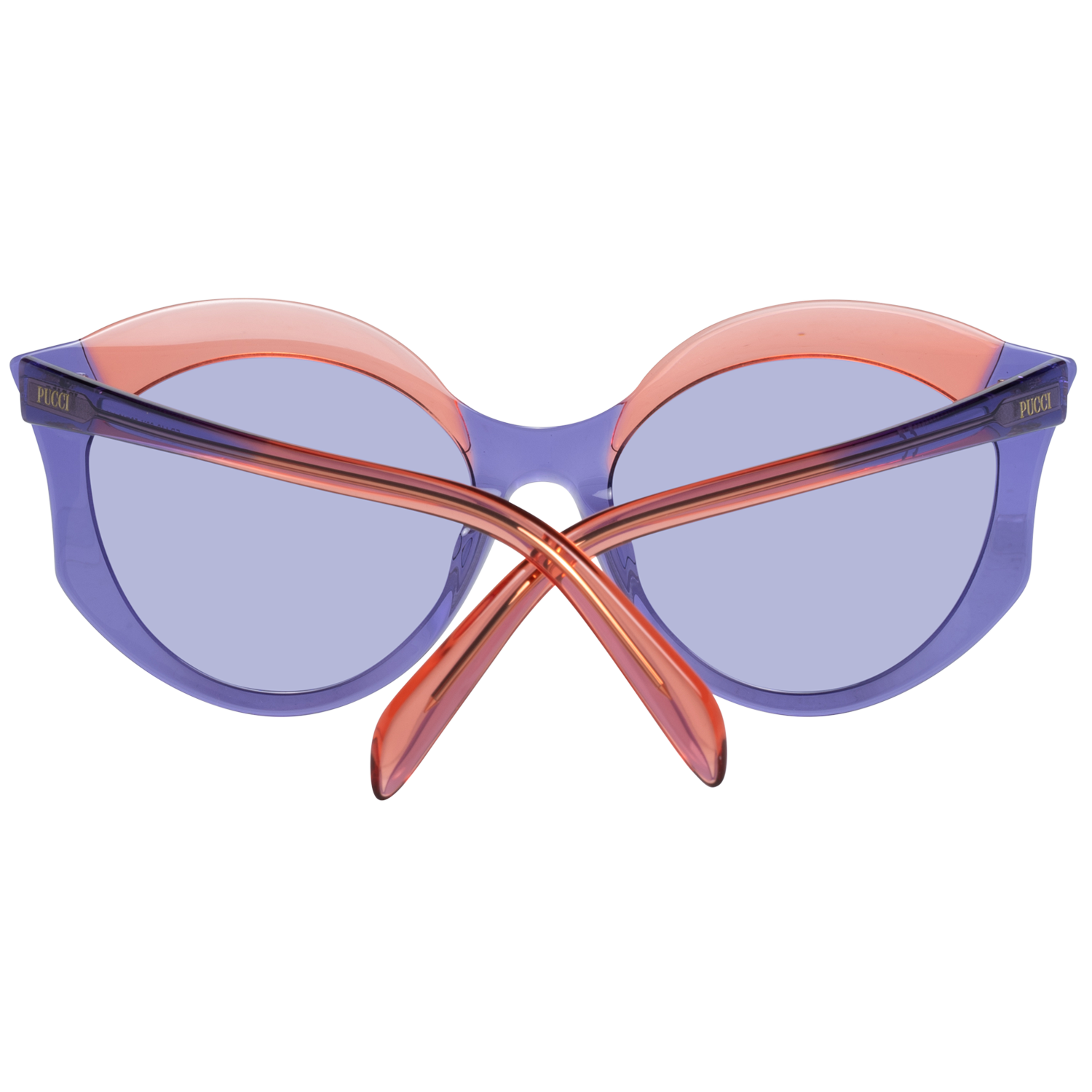 Elegantes gafas de sol de mariposa moradas