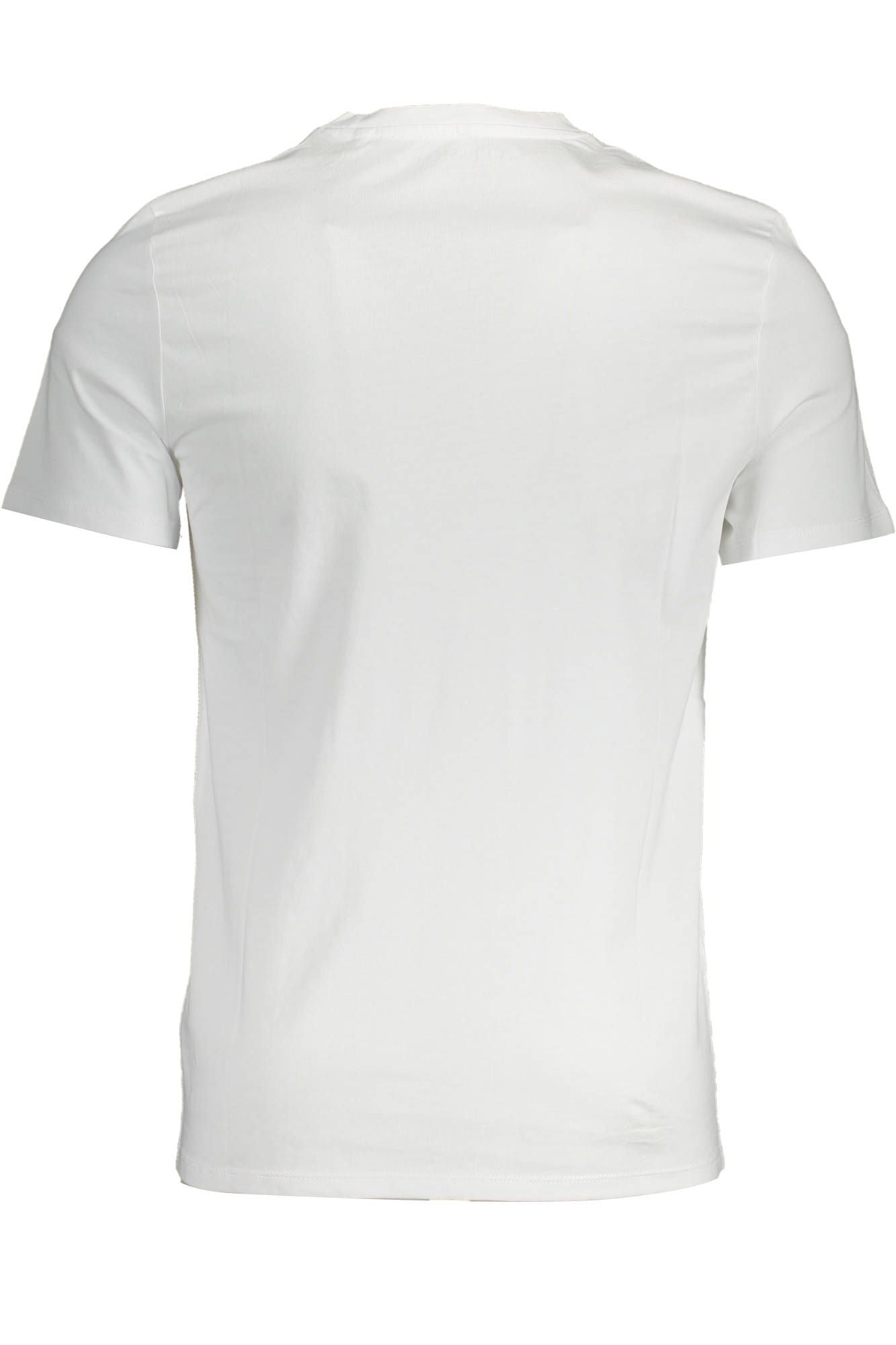 Sleek Slim Fit V-Neck Logo Tee