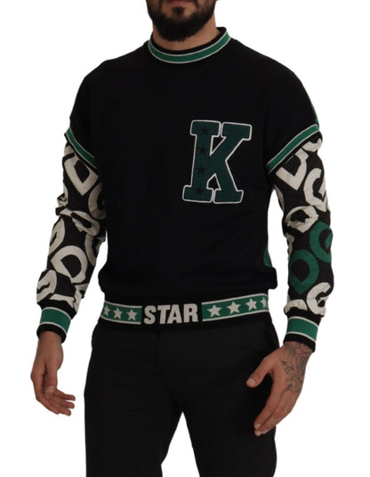 Jersey Regal con cuello redondo - Negro y verde