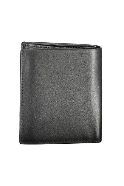 Black Leather Men Wallet