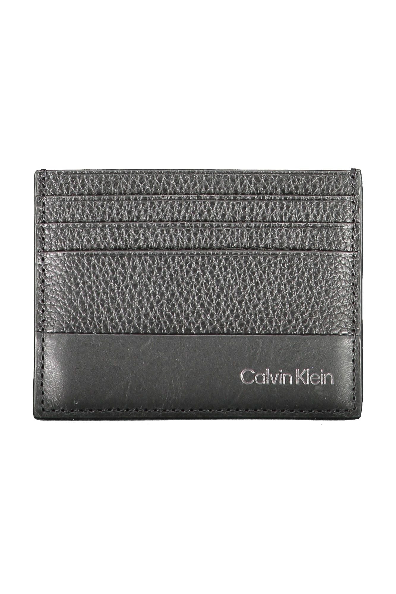 Black Leather Men Wallet