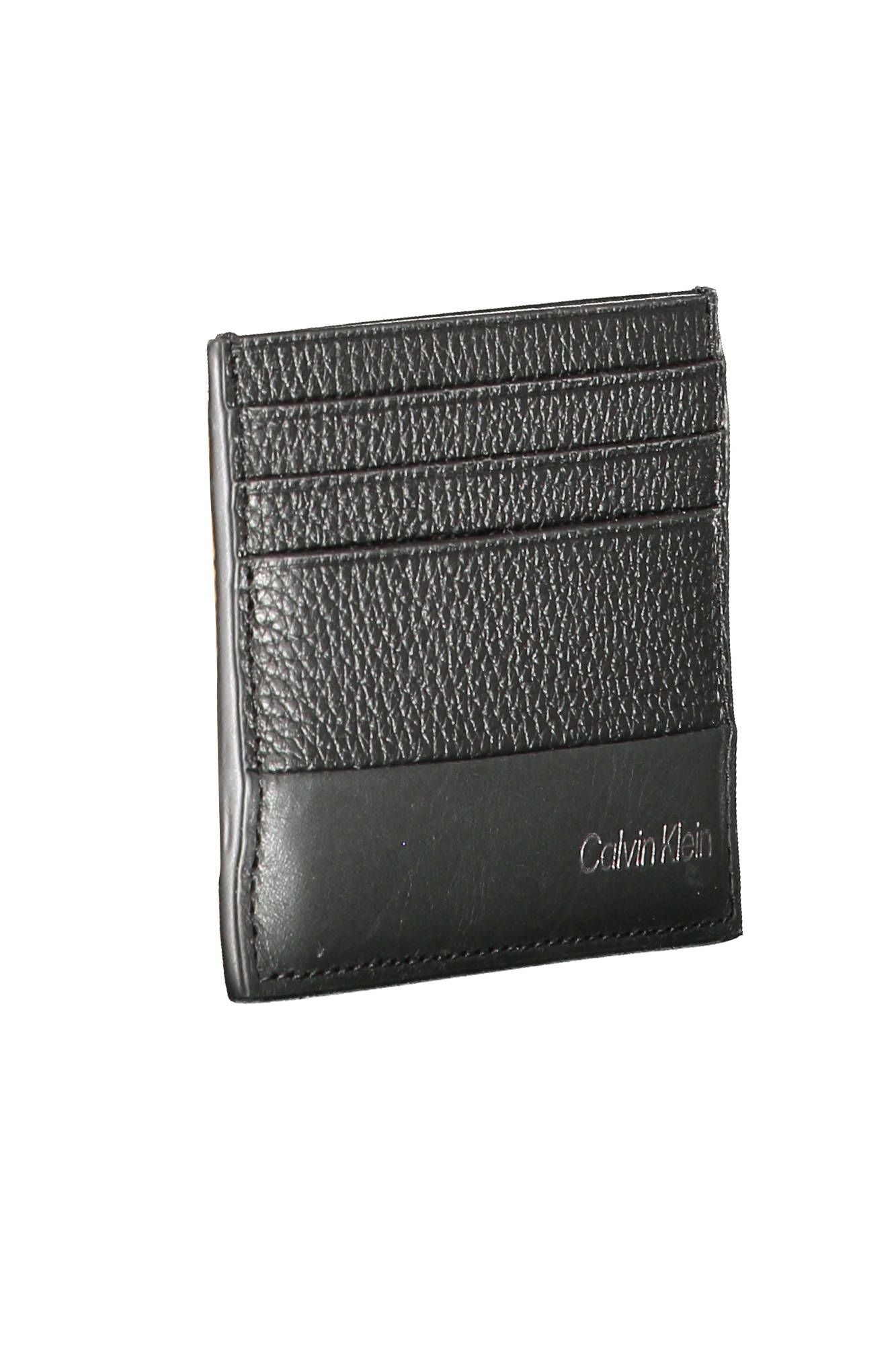 Black Leather Men Wallet