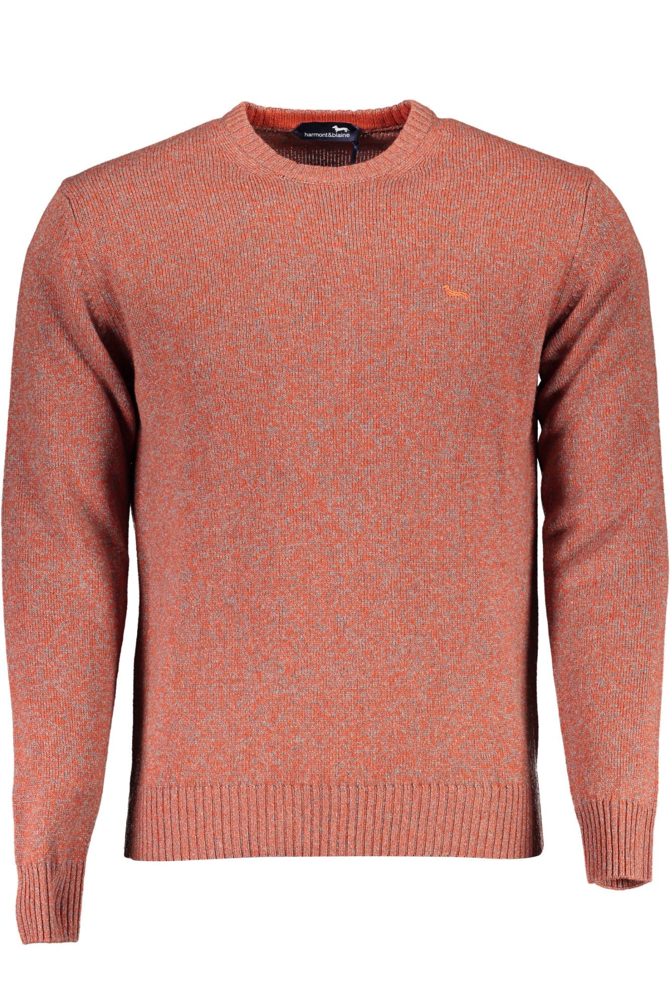 Red Wool Men Sweater