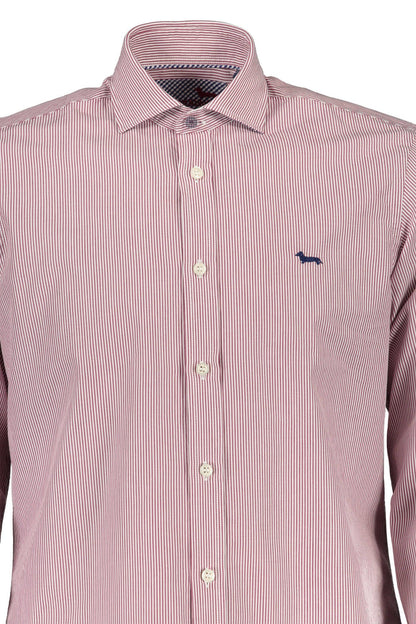 Elegant Purple Narrow Fit Shirt with French Collar