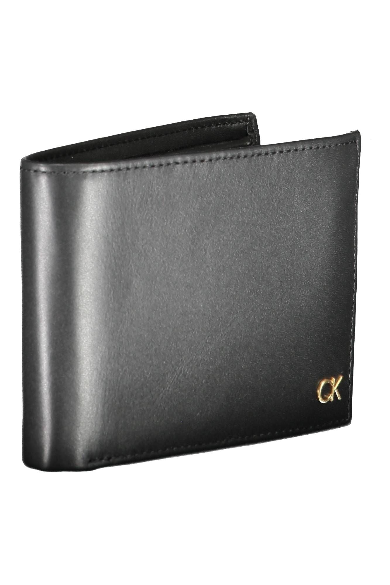 Black Leather Men Wallet