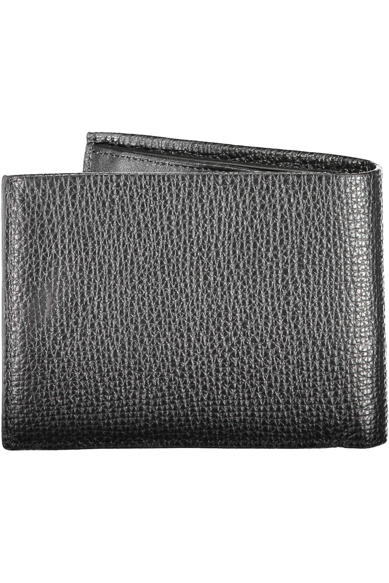 Black Leather Men Wallet