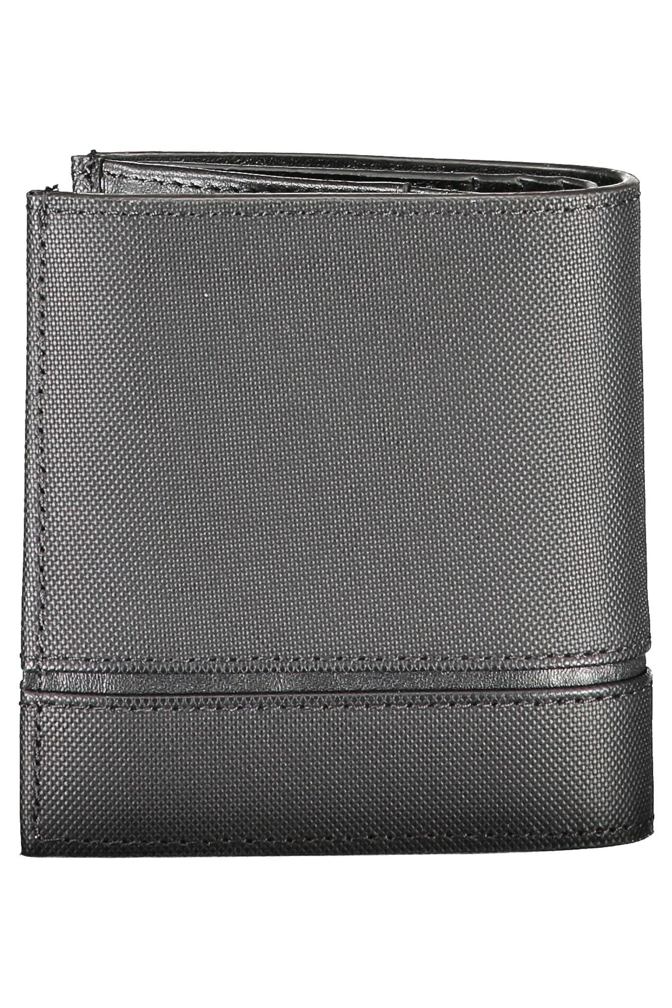 Black Leather Men Wallet