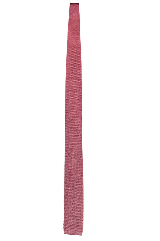 Elegant Silk Red Tie for Sophisticated Gentlemen