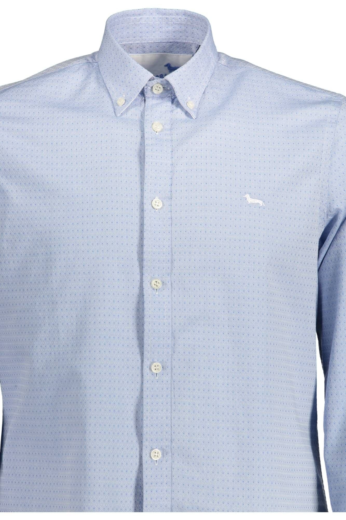 Light Blue Cotton Regular Fit Shirt